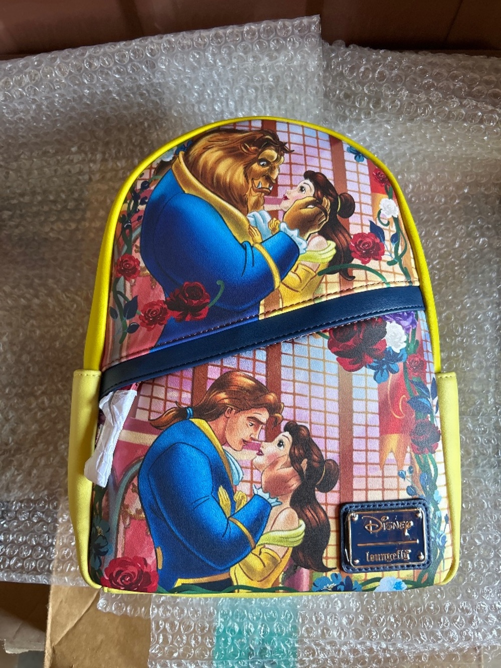 Loungefly #2 Beauty and the Beast Transformation Mini Backpack Belle Prince Adam